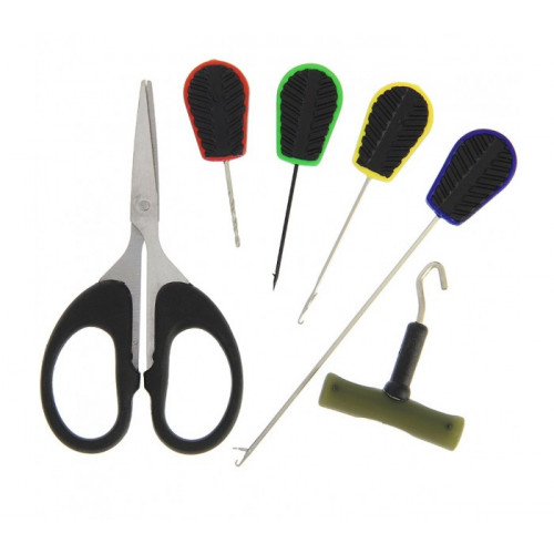 Комплект игли и инструменти NGT 6 Piece Plastic Baiting Set