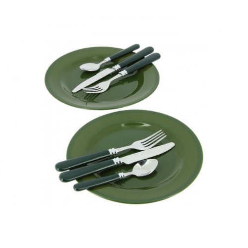 Комплект за хранене NGT Camo Day Cutlery Plus Set