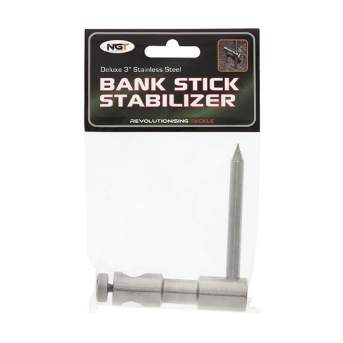 Стабилизатор за колче нераждавейка NGT Stainless Steel Bank Stick Stabiliser