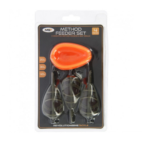 Комплект метод фидер с преса NGT Feeder Set