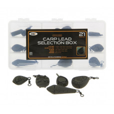 Кутия с олова NGT Carp Lead Box 21 бр.