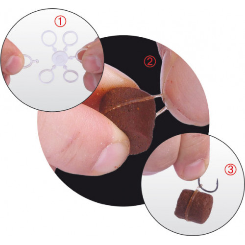 Силиконов ринг за пелета Carp Zoom Bait Band Middle 