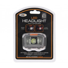 Челник NGT Led Headlight With White and Red Light (100 lumens) Челник NGT Led Headlight With White and Red Light (100 lumens)