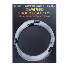 Шок лидери ESP Tapered Shock Leaders Crystal Clear Шок лидери ESP Tapered Shock Leaders Crystal Clear