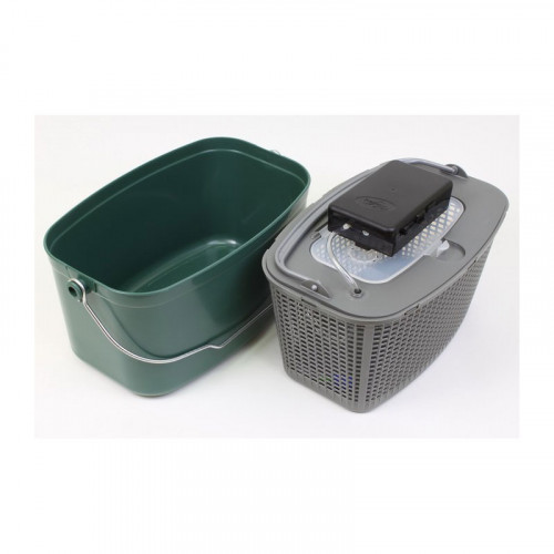 Кофа за жива стръв  Plastilys 7 л + помпа