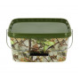 Кофа за риболов NGT Square Camo  Bucket 5 литра