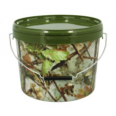 Кофа за риболов  NGT Round Camo Bucket 10 литра