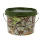 Кофа за риболов NGT Round Camo Bucket 5 литра