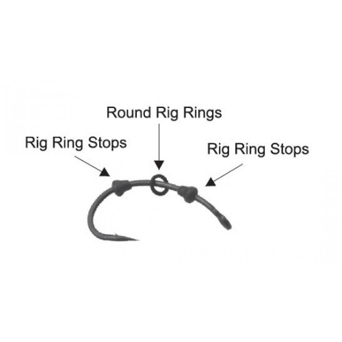 Стопери за кука Extra Carp Rig Ring Stops