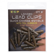  Клипсове ESP Loaded Clips Camo Brown