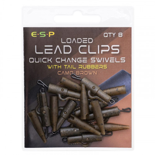  Клипсове ESP Loaded Clips Camo Brown