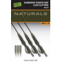 Готов монтаж Fox Naturals Submerge Power Grip Lead Clip Leaders