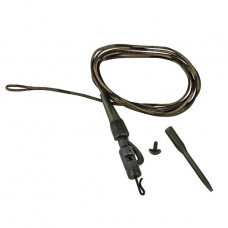 Готов монтаж Prologic Safety Clip QC Link Metal Core Leader 3 pcs