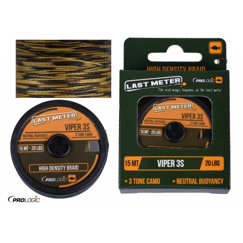 Плетени влакно за поводи Prologic Viper 3S