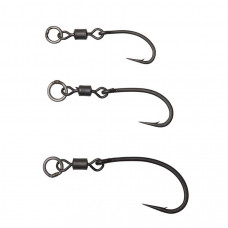 Куки с вирбел Prologic Swivel Hook CS