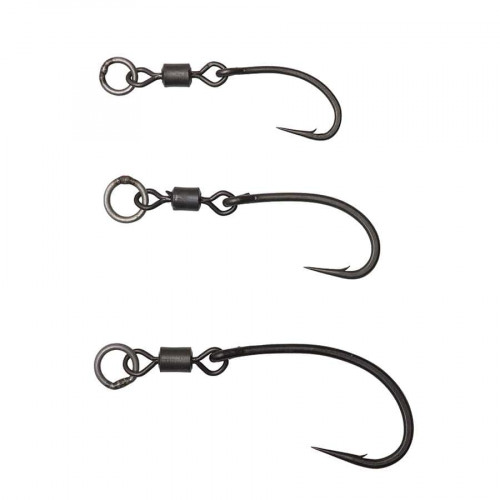 Куки с вирбел Prologic Swivel Hook CS