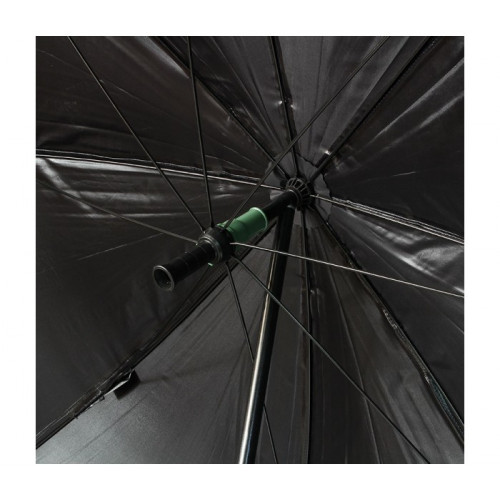 Чадър NGT 50" Deluxe Black Match Brolly with Tilt Function