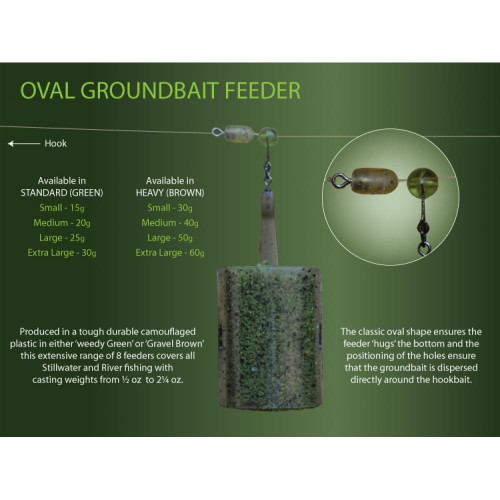 Фидер хранилка Drennan Oval Groundbait 