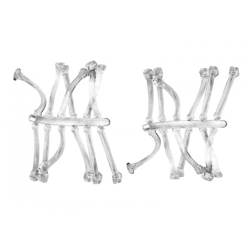 Еластичен силиконов косъм  Delphin