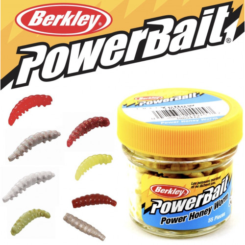 Плуваща камола Berkley Powerbait Honey Worms Garlic 