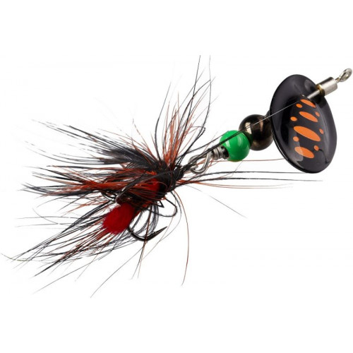 Блесна Gunki Dots Fly - Black Orange