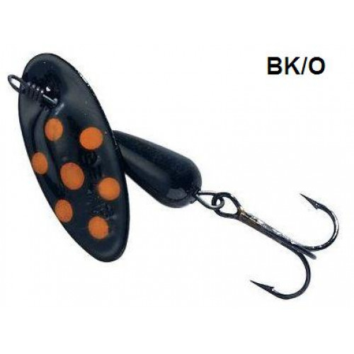 Блесна Panther Martin Nero Punti Fluorescenti TMBFL