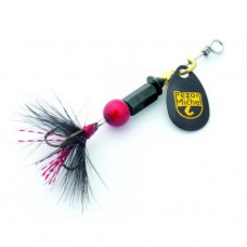 Блесна с муха Pezon Michel Black