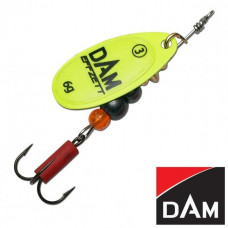 Блесна DAM Effzett Spinner Fluo Yellow 