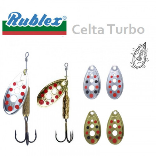 Блесна Rublex Turbo Celta Aprn