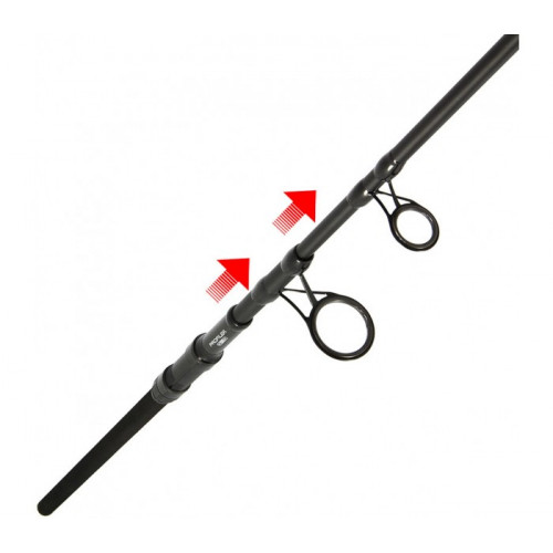 Шаранджийска въдица NGT Profiler Extended Carp Rod 12 ft 3 lb Compact