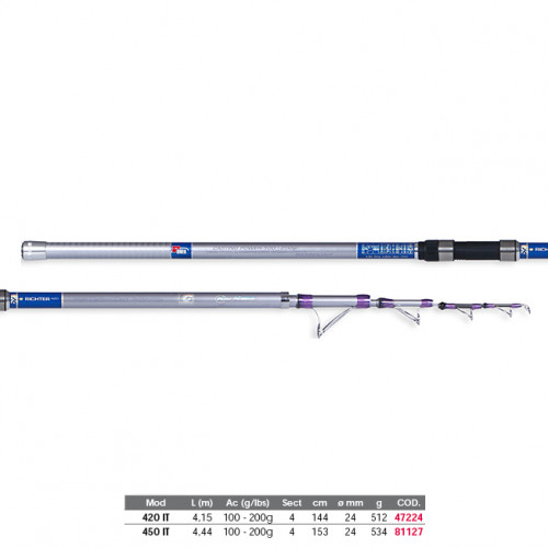Въдица морски риболов Kali Kunnan Ritcher 