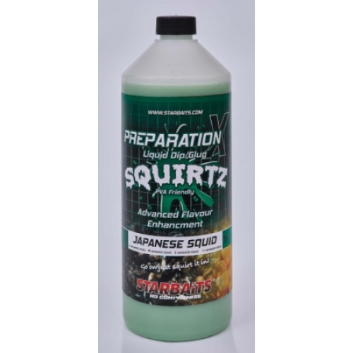 Течна добавка Starbaits Squirtz Preparation X Japanese squid 