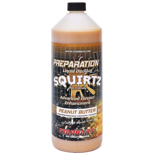 Течна добавка Starbaits Squirtz Peanut Butter