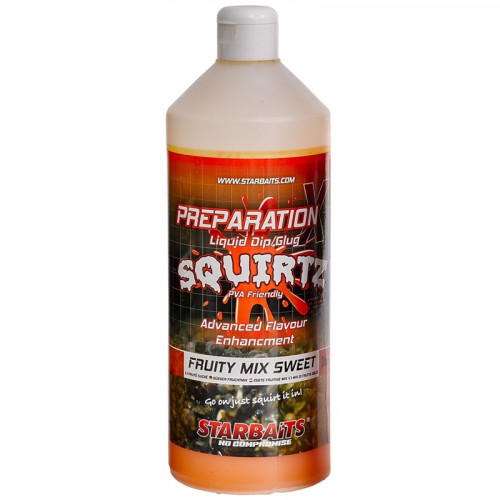 Течна добавка Starbaits Squirtz Preparation X Fruity Mix