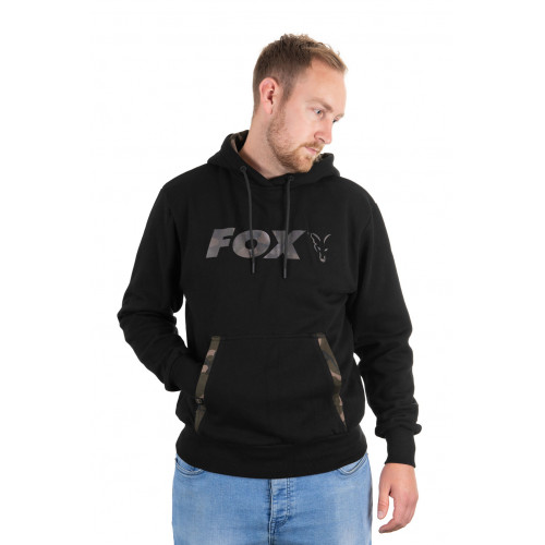 Суитчър Fox Black / Camo Print Hoody