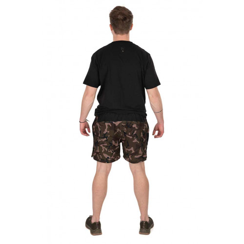 Къси панталони Fox Black/Camo LW Swim Shorts