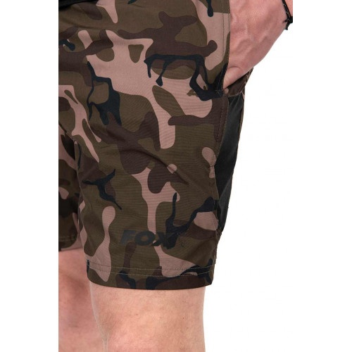 Къси панталони Fox Black/Camo LW Swim Shorts