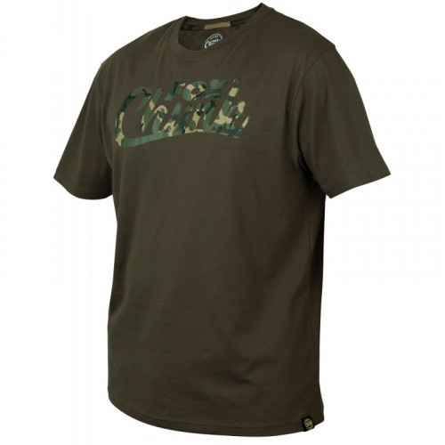 Тениска Fox Chunk Khaki Camo Print T-Shirt