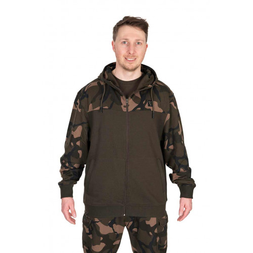 Суичър Fox LW Khaki/Camo Split Zip Hoody