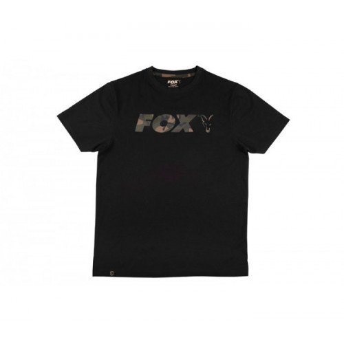 Тениска Fox Black Camo Chest Print T-Shirt