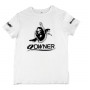 Тениска Owner Gorilla T - Shirt White