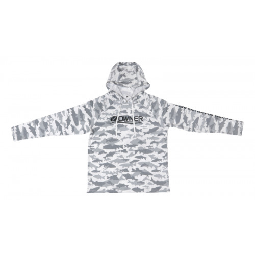 Блуза с качулка Owner Sun Block Hoodie White Upf 50+