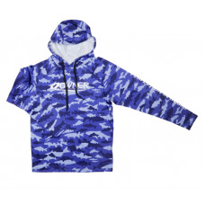 Блуза с качулка Owner Sun Block Hoodie Blue UPF50+ 