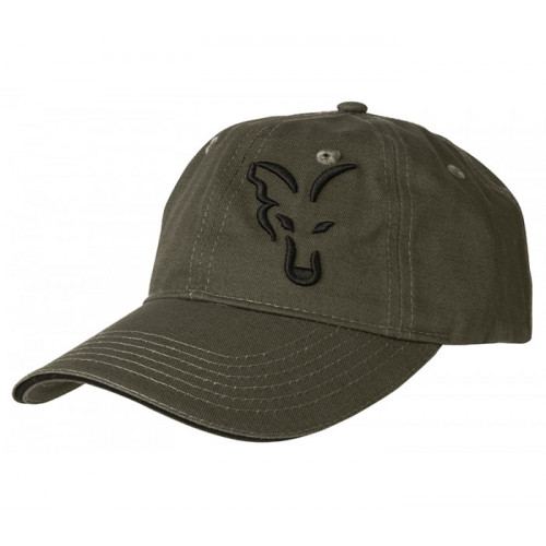 Лятна шапка с козирка FOX Green & Black Baseball Cap