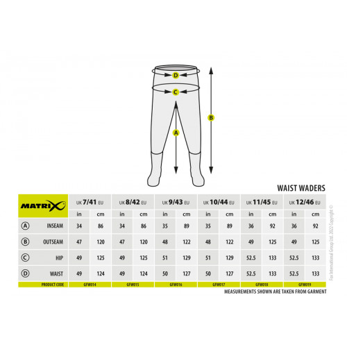 Панталон с ботуши Matrix Lightweight Waist Wader