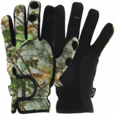 Неопренови ръкавици NGT Camo Neoprene Fishing Gloves