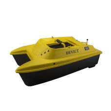 Лодка за захранка Devict Catamaran Baitboat + Devict Fishing Robot R 2,0 + Литиеви батерии + Безчеткови мотори + Всички екстри за модела