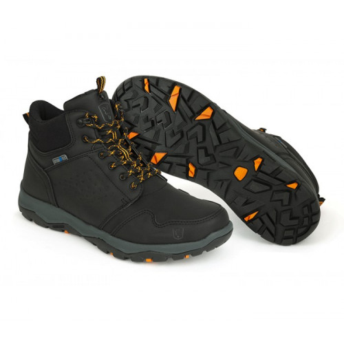 Oбувки Fox Collection Black & Orange Mid Boots