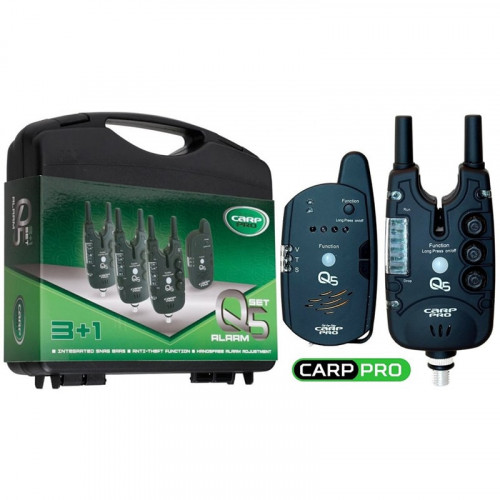 Сигнализатори Carp Pro Q5 / 3 + 1