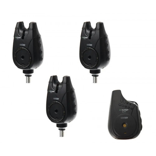 Сигнализатори  Carp Pro D-Carp WT Bite Alarm Set 4+1